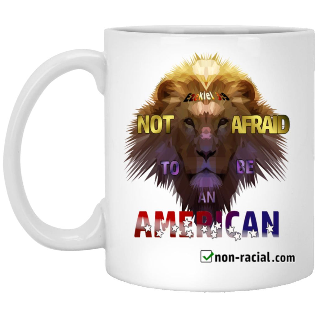 Not Afraid To Be An American - Lion of Judah - MUG